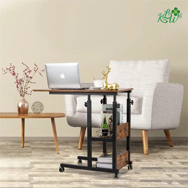 Home Office Relax Height Adjustable C Shaped Table, Office Side Table, Working Table, Bedside Table, Sofa Couch Table, Table for Living Room, Furniture, Living Room Furniture, Side Table, Coffee Table