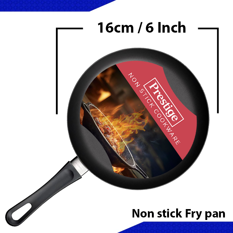 Prestige Fry Pan Non Stick Fry Pan Premium Quality Wooden Handle