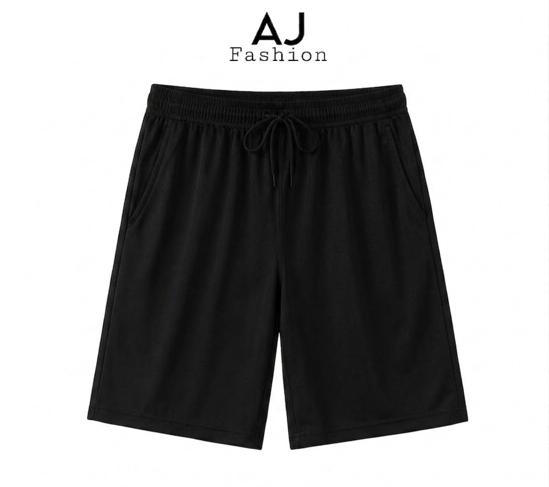AJ Fashion | Pack Of 2 Man Sweat Shorts | Cotton Jersey | Premium Quality | Casual Wear | Comfortable | With Side Pockets | Relaxed Fit | For Man And Boys