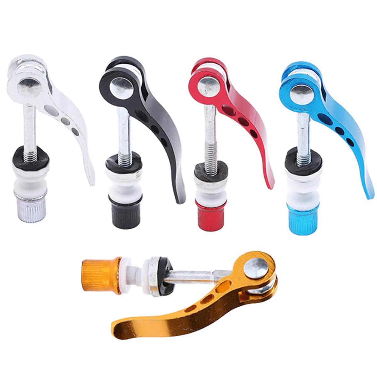 Bicycle Quick Release Aluminum Alloy Mountain Bike Seat Post Clamp Seatpost Bolt/bicycle clamp bolt with quick release/bicycle seat screw/ Seat Post Screw Bolt Lever
