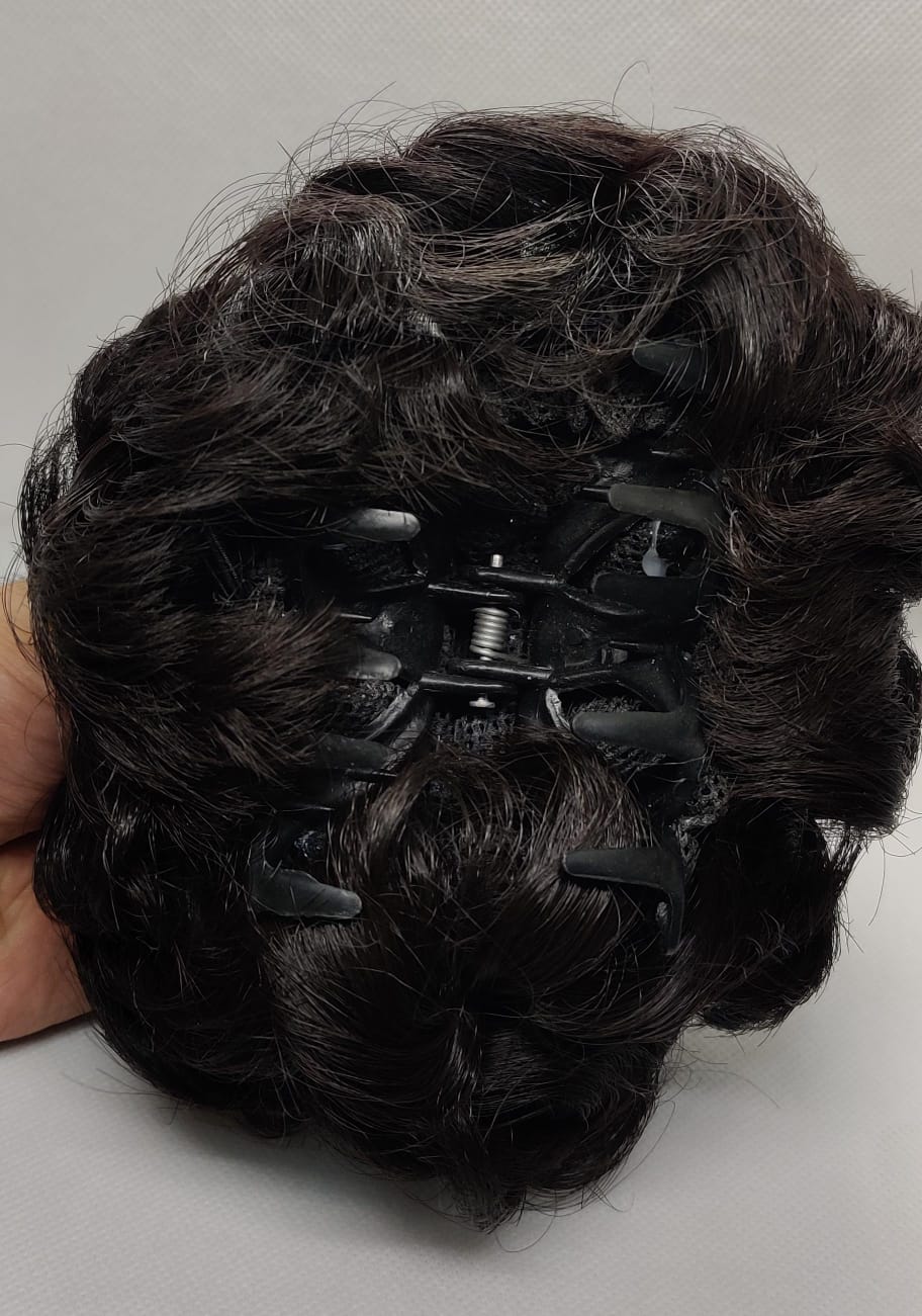 HAIR JUDA BUN EXTENSHION CATCHER DARK BROWN Hair Extension