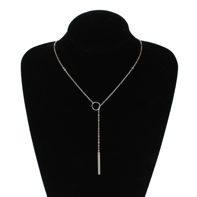 Tiny Heart Necklace For Women Short 
