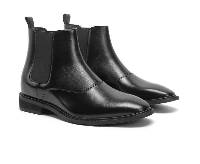 Chelsea Trending Boots | Chelsea Leather Shoes | Pair of Chelsea Boots | Genuine Leather Chelsea Boots - CLASSIC STYLE,