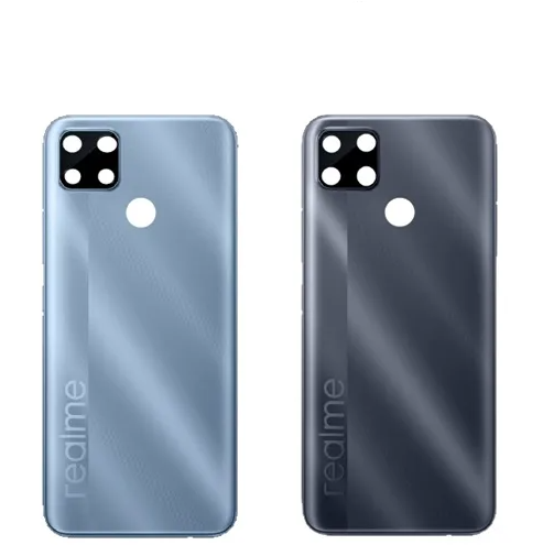 Realme c25s Back Battery Cover Rear Door Housing Case Back Panel Replacement for Realme c25s With Camera Lens
