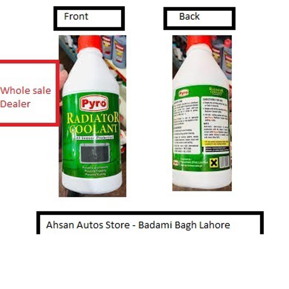 Pyro Anti Rust & Anti Freeze Coolant (green) 1 Liter Daraz.pk