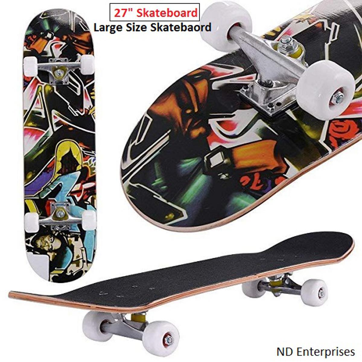 Skateboard Cartoon Graphic Prints Skate board For Kids Boys Girls