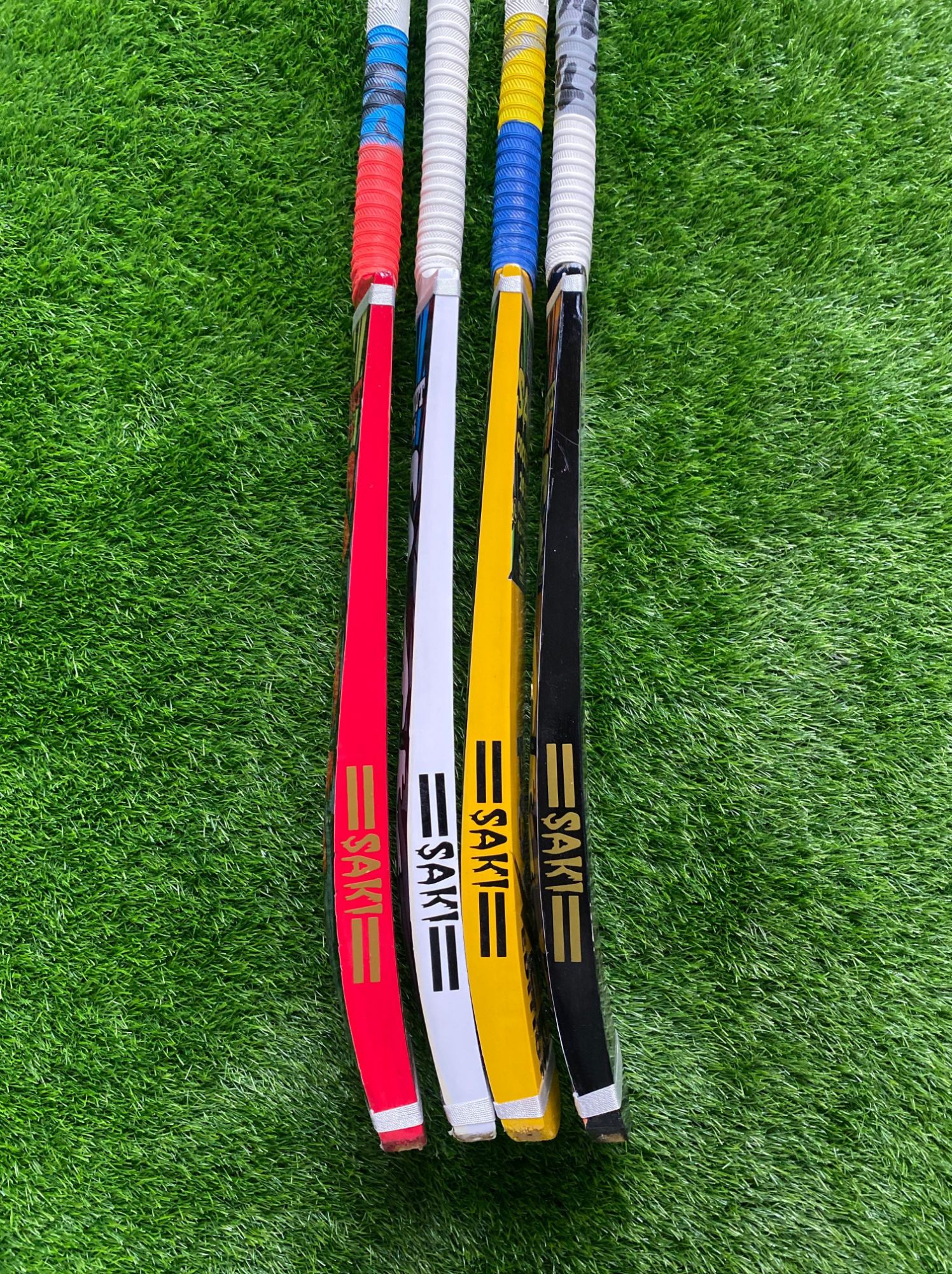 Saki Sports power Edition Tape Ball Cricket Bat 2025 Edition Tape Ball Bat Full Cane Handle