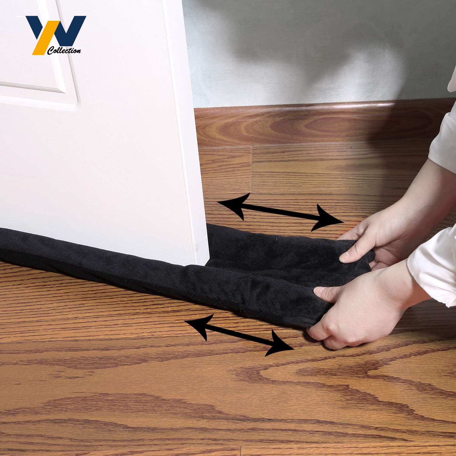 Doors And Windows Door Bottom Insulating Seals 48 inches Black