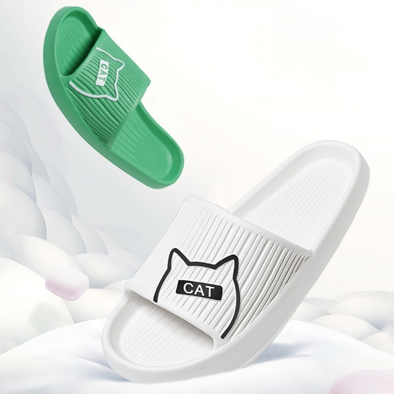 Summer Beach Thick Platform Slipper Sandals Women Eva Slippers Couple Home Flip Flops