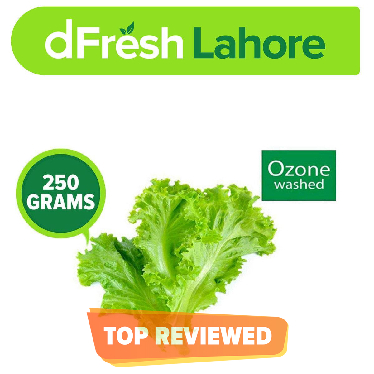 Dfresh: Premium Salad Leaves (salad Patta ) (0.25 Kg)