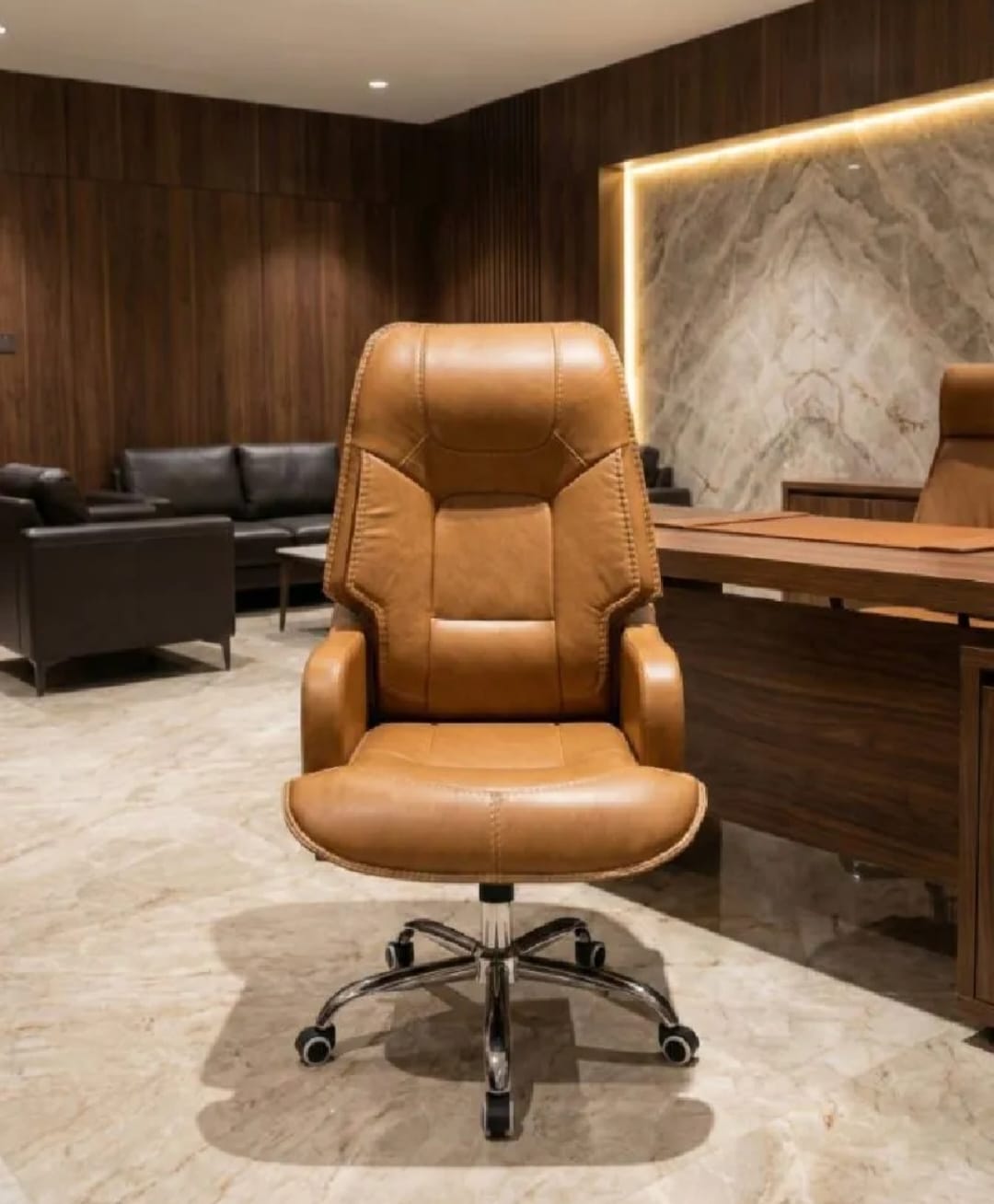 Executive Office Boss Chairs, Soft Leather VIP Executive seating Comfortable for long working Hours, Executive Leather Chairs, Revolving Chairs, High Back Leather Chairs, Ergonomic with Arm Rest, Home Office leather Chairs, Shop chairs