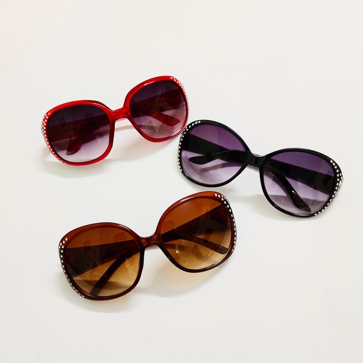 New Luxury Italian Sunglasses Women Full Star Sun Glasses 2021 Female Round Ladies Eyewear