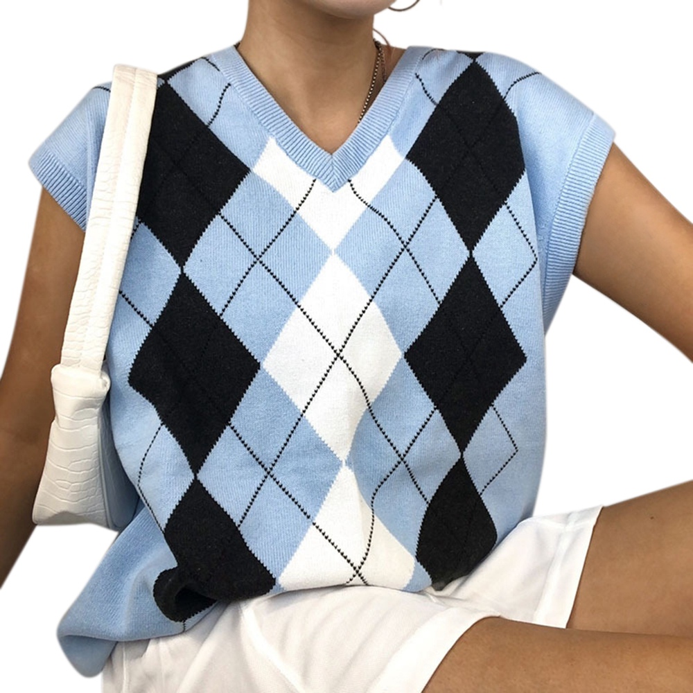 sweater checkered