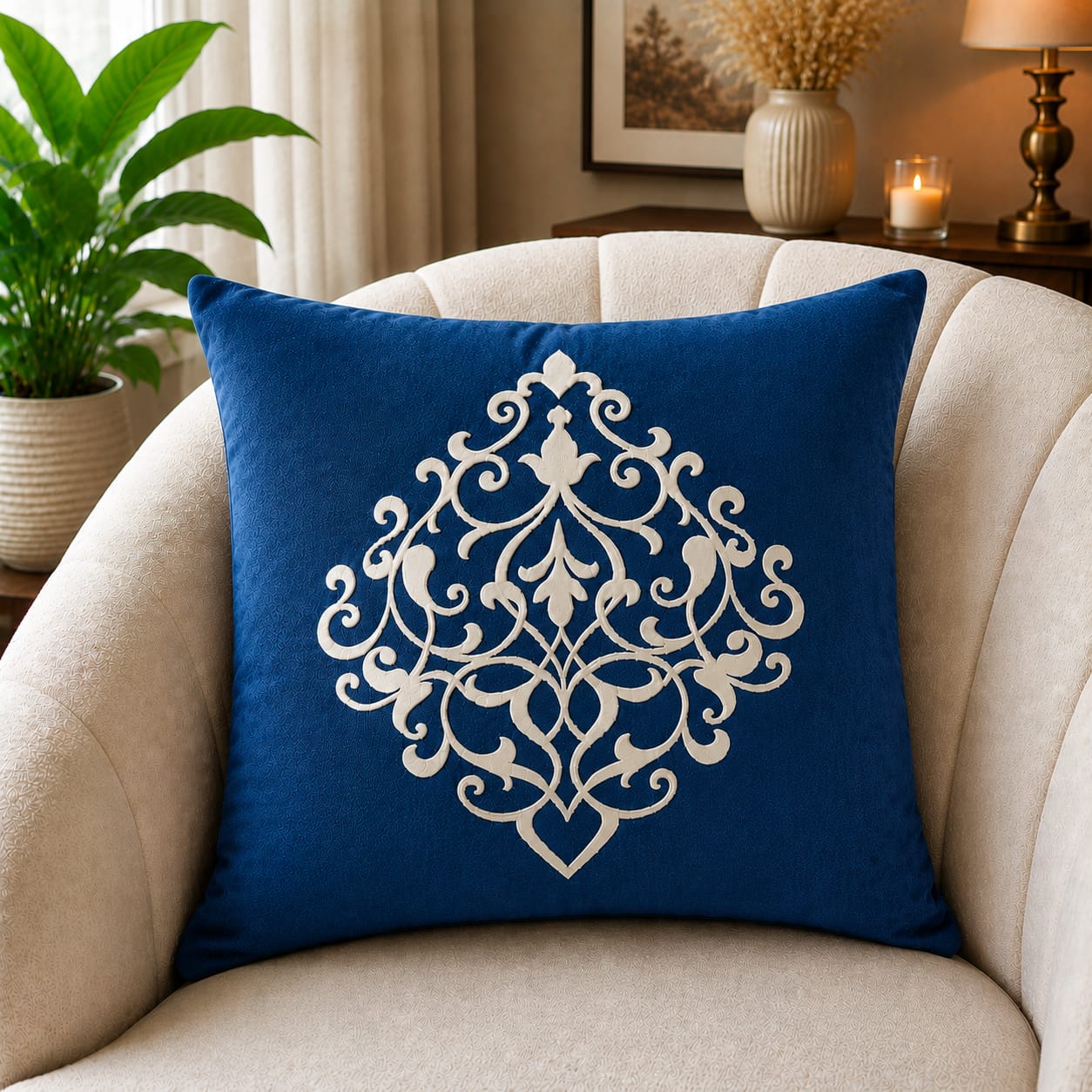 Decent Soft Velvet Cushion Cover Specific Style/ Color Best For Sofa And Bed Decorated By Ayat Bedding