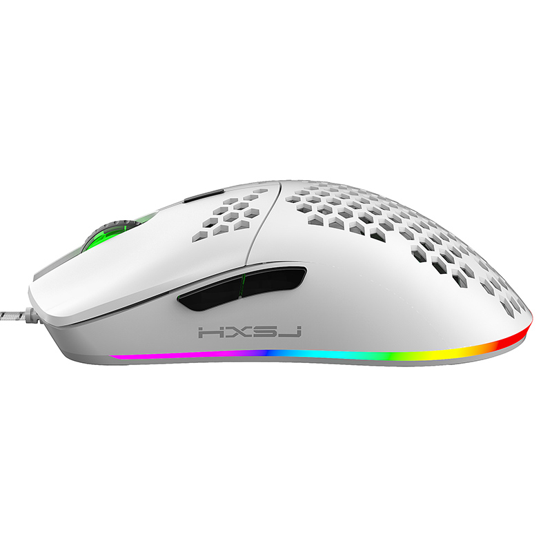 Hxsj J900 Usb Wired Gaming Mouse Rgb Gamer Mouses With Six Adjustable Dpi Honeycomb Hollow Ergonomic Design Buy Online At Best Prices In Pakistan Daraz Pk