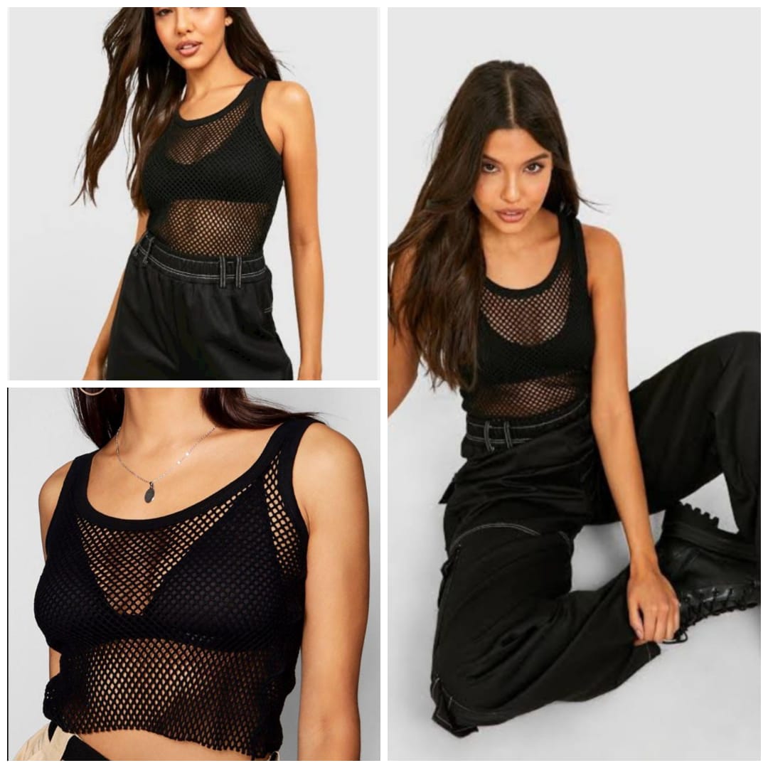 "Fresh and Fierce: Women and Girls' Mesh Top Styles"