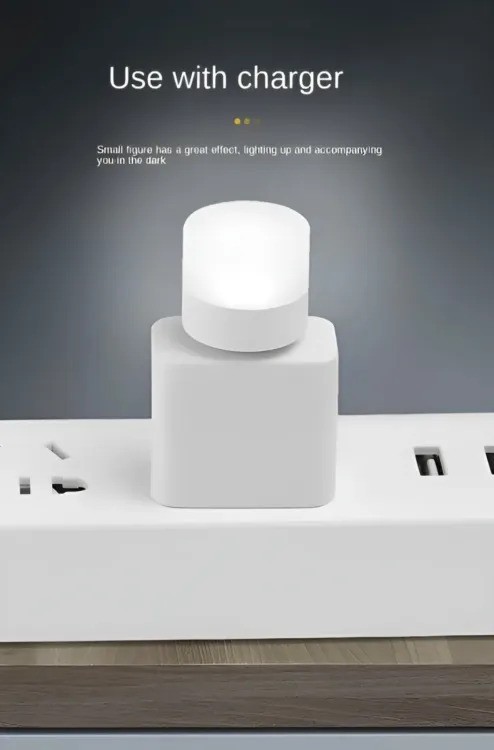 Best USB LED Light Bulbs | USB Plug Lamp Computer Mobile Power Bank | White | Small Book Lamp | LED Eye Protection Reading | Light Desk Lighting