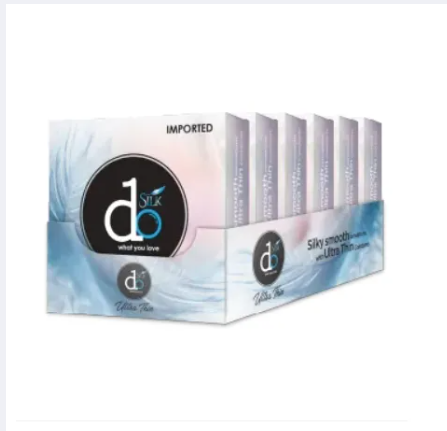 DO Silk Ultra Thin Condoms Dispenser - Pack of 3 - 18 Pieces (6 x 3's) 100% orignal