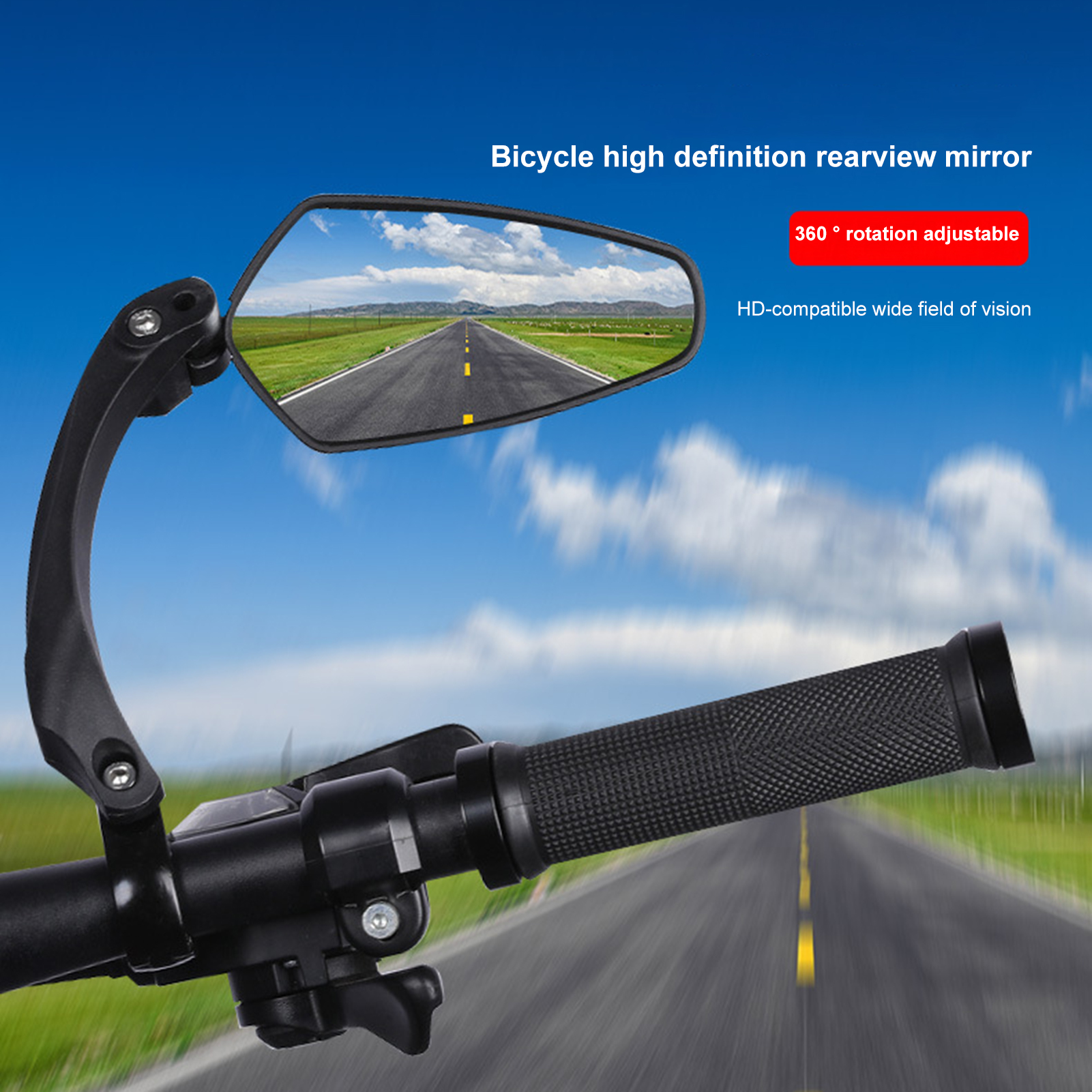 Bike rear hot sale vision mirror