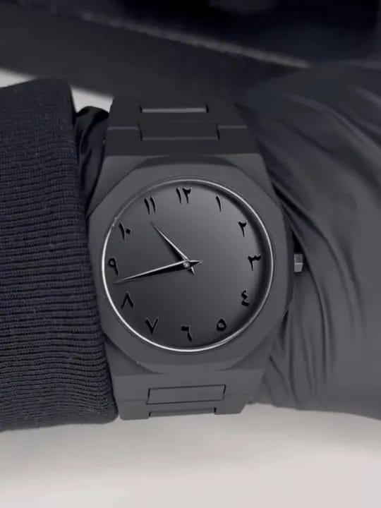 Aura Watch Blue - Aura Watch For Men - Aura Watch Black - Aura Watch Arabic - Aura Watch Fiber - Aura Watch For Men Luxury Men - Aura Watch For Boys - Aura Watches - Ghari - Unisex - Fiber Watch