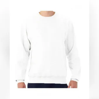 Pure white sweatshirt Clearance
