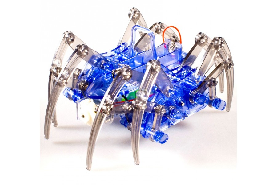 Electric Spider Robot kit DIY Educational Intelligence Development Assembles Kids Children Puzzle Action Kits
