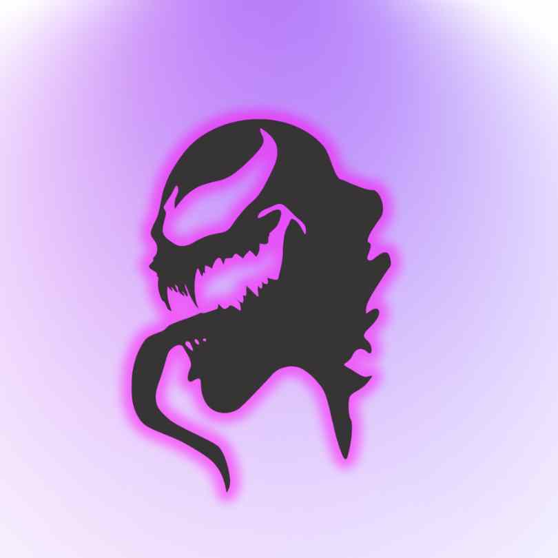 VENOM MODEL,gaming room decorations, Venom light model, gaming models,