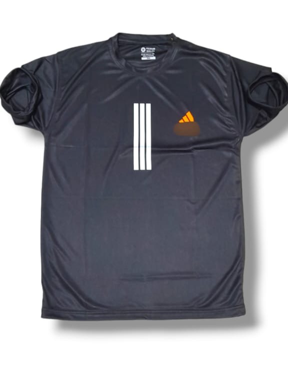 kamal t.shirt full and half sleeve dryfit polyester reflector print sports and casual wear for men and boys