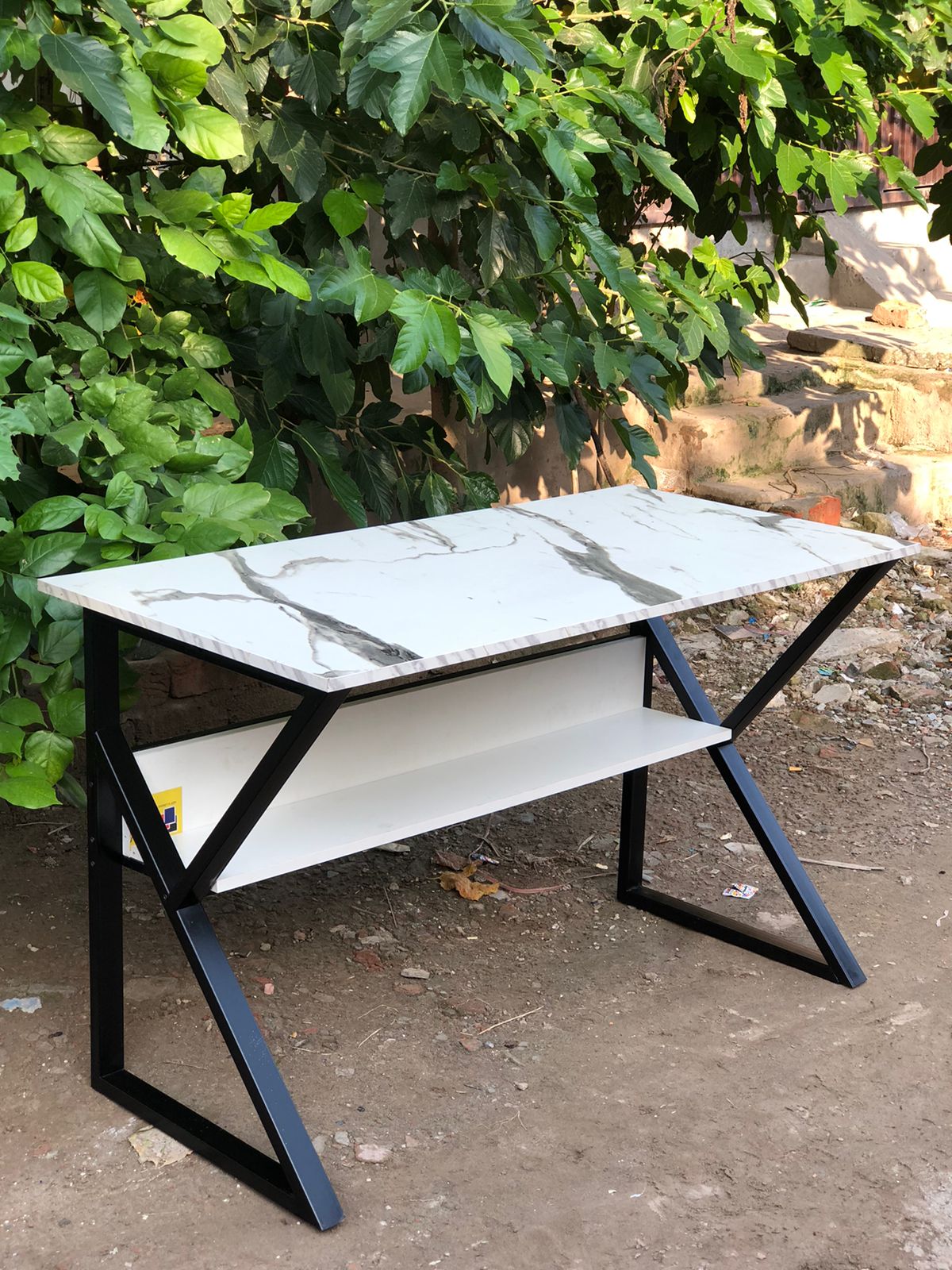 Gaming Table and Office working Table, Study Table, Writing Table, Laptop Table, Computer Table, Metal powder coating iron frame, best suited for Home Office and Living Room Furniture,