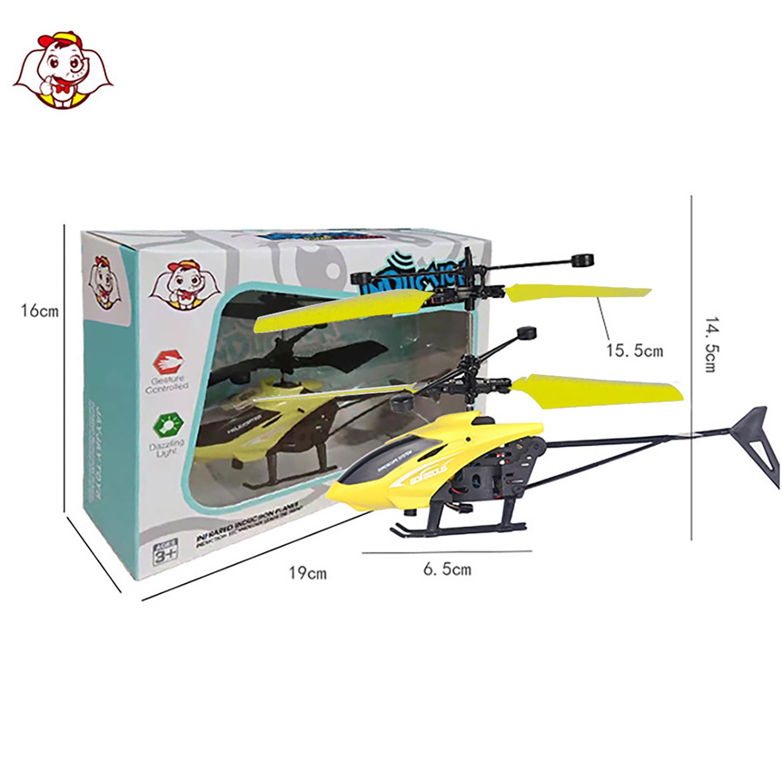 RC 3D Flight Rechargeable Dual Mode Induction Helicopter Kids Toy Gift for Kid