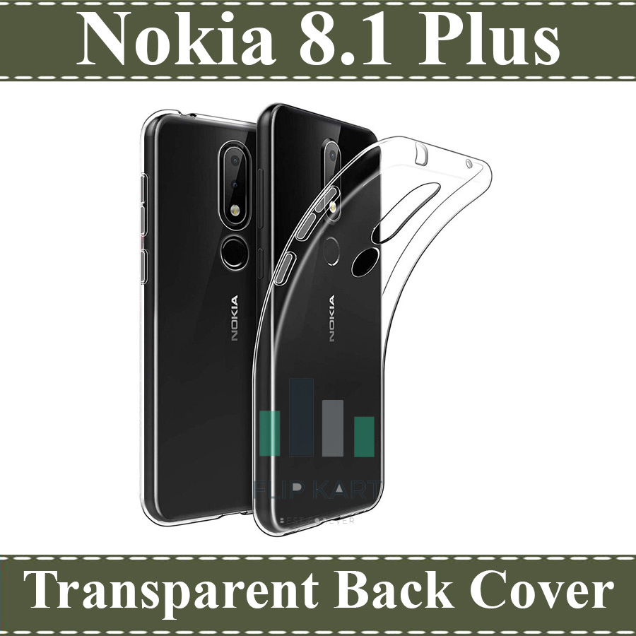 Nokia Plus Back Cover Transparent Soft Silicone Camera
