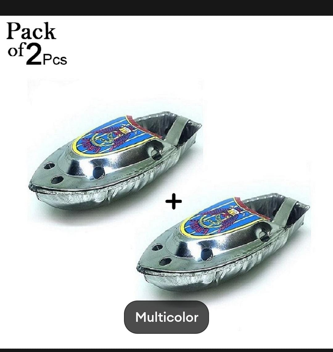 HMT  Pack of 2 Pcs - Water Candle Boat Toy For Kids and Boy Toys