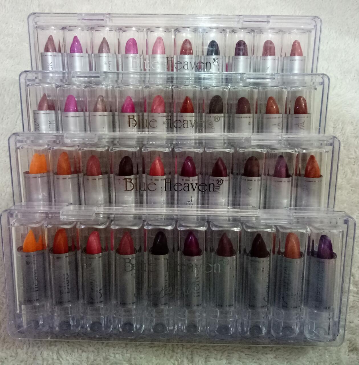 blue heaven mini lipstick set