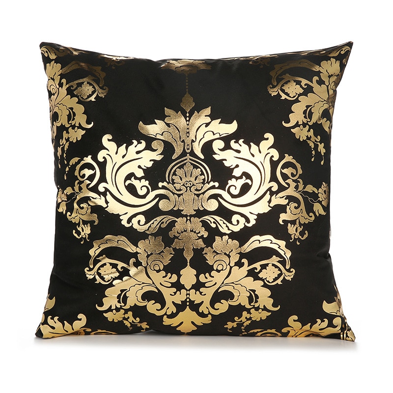 Gold decorative clearance pillows