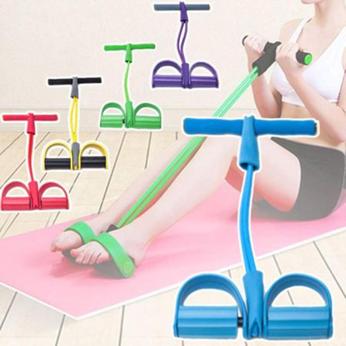Tummy Trimmer | Double Spring Resistance Exerciser | Home Workout Equipment for Abs, Waist & Full Body Fitness