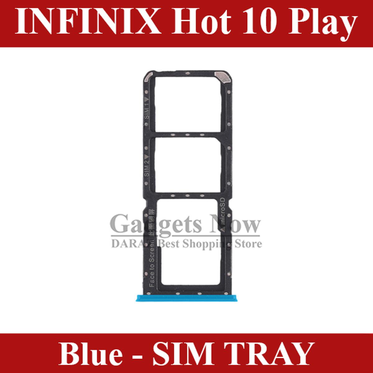 infinix hot 10 sim tray