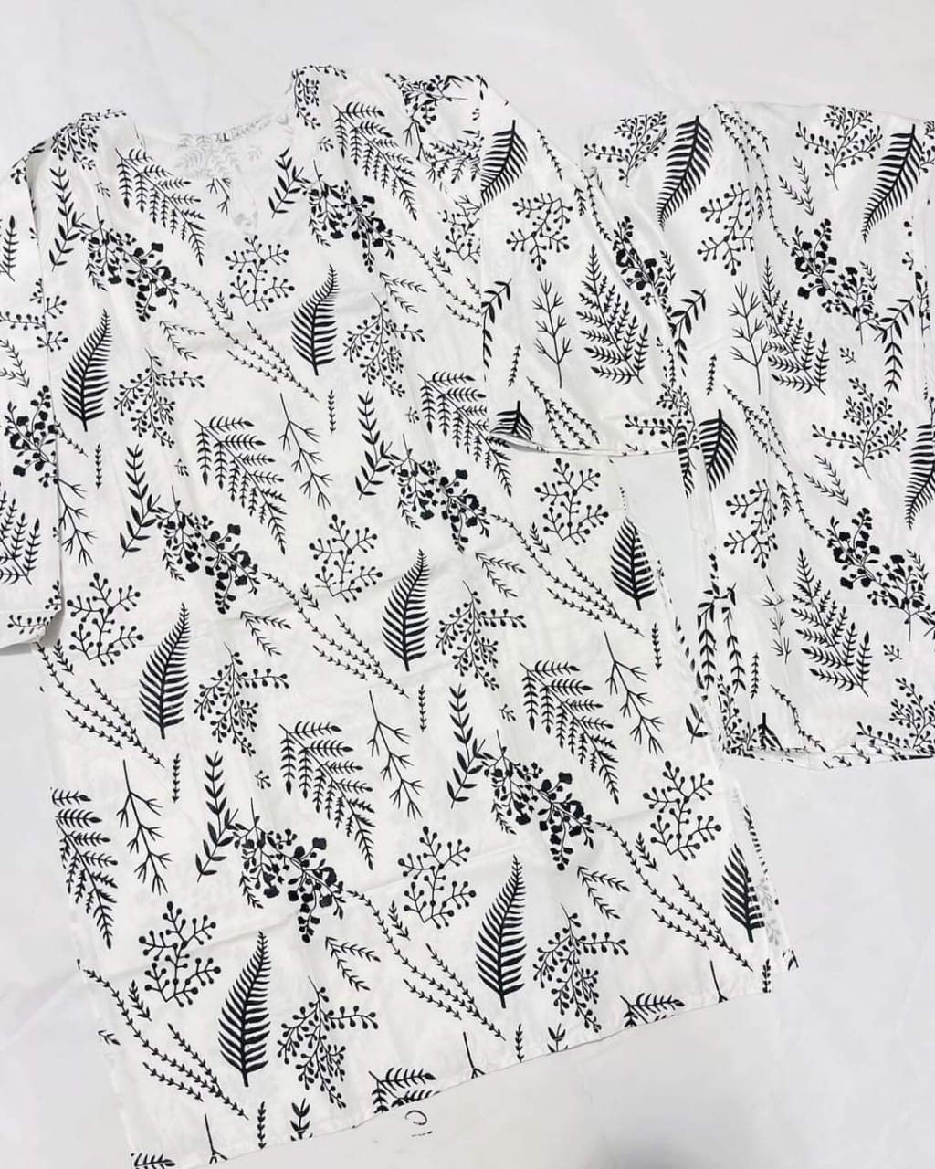 Trendy Stitched Petal Printed 2pc Dress for women and Girls