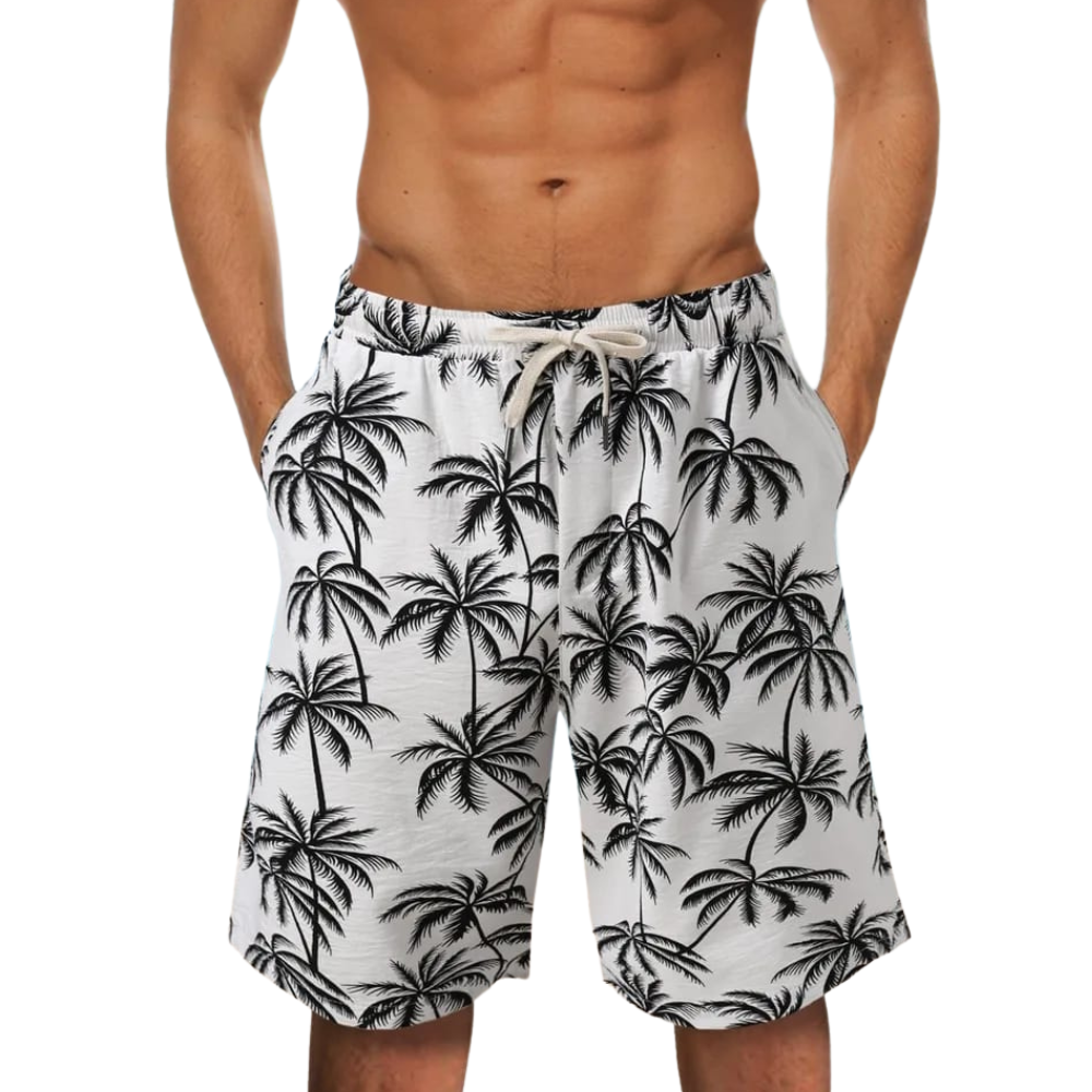 MK Garments - Tree Printed Short Best For Summers Season Jersey Fabric New Trendy Desighn Print For Men and Boys