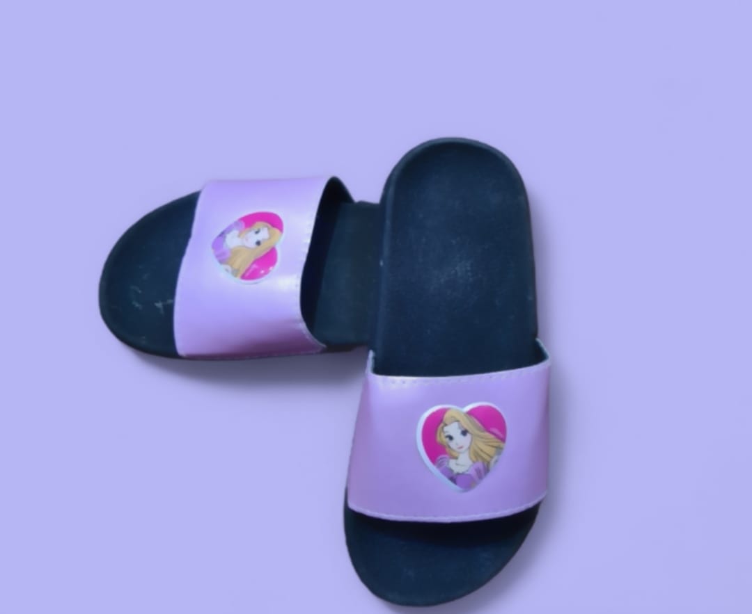 Cute Cartoon Disney Children Summer Shoes EVA Soft Sole Antiskid Home Indoor Slides Portable Kids Sandals Slippers For Girls