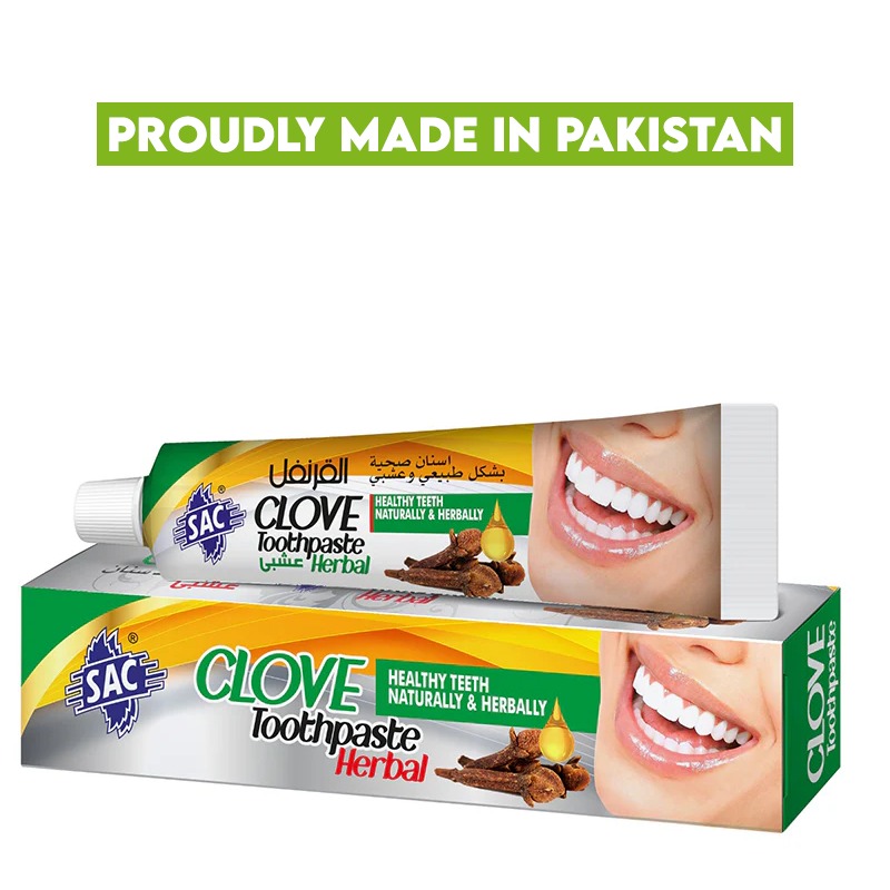 Clove Herbal Toothpaste - Natural Oral Care - Freshens Breath - 125g