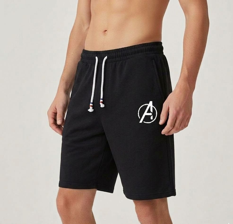 Cotton Jersey Shorts For Men Pack of 1/2  Summer Cotton Jersey Fabric Casual Comfort Style Multi Color