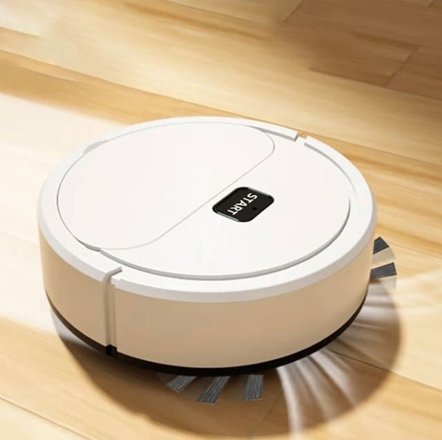 Smart Auto Robot Vacuum Cleaner – Multifunctional Rechargeable Floor Cleaning Machine with Strong Suction | Sweeping & Vacuuming | Automatic Home Cleaning Robot for Effortless Daily Cleaning