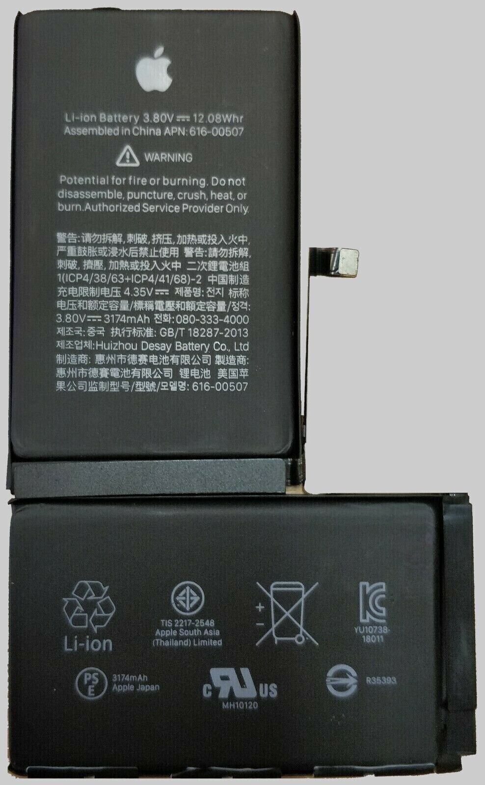 Xs Max Battery Iphone X Battery Rate Compatible Mobile Battery For