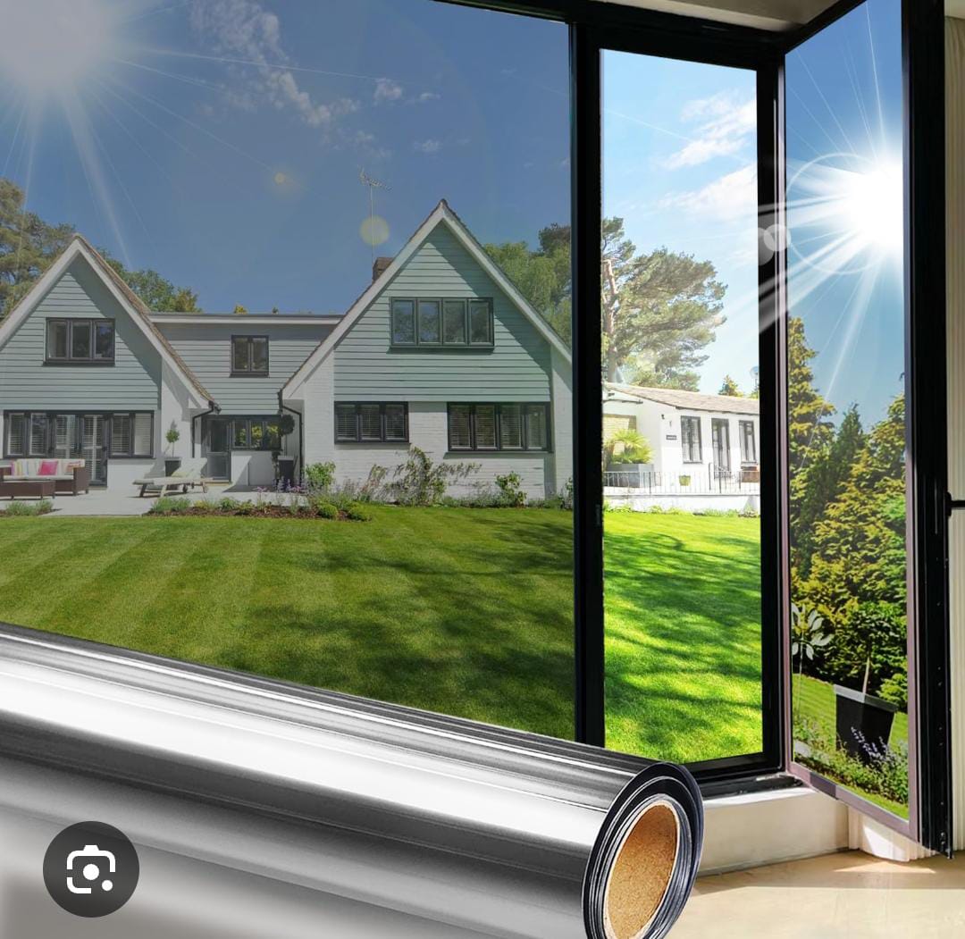 Black Tinted Glass Paper for Privacy Window and Door Privacy Protection ...