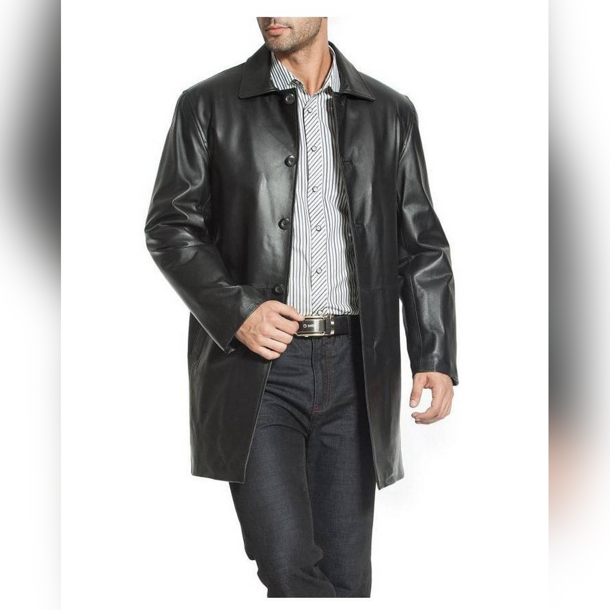 leather long jackets