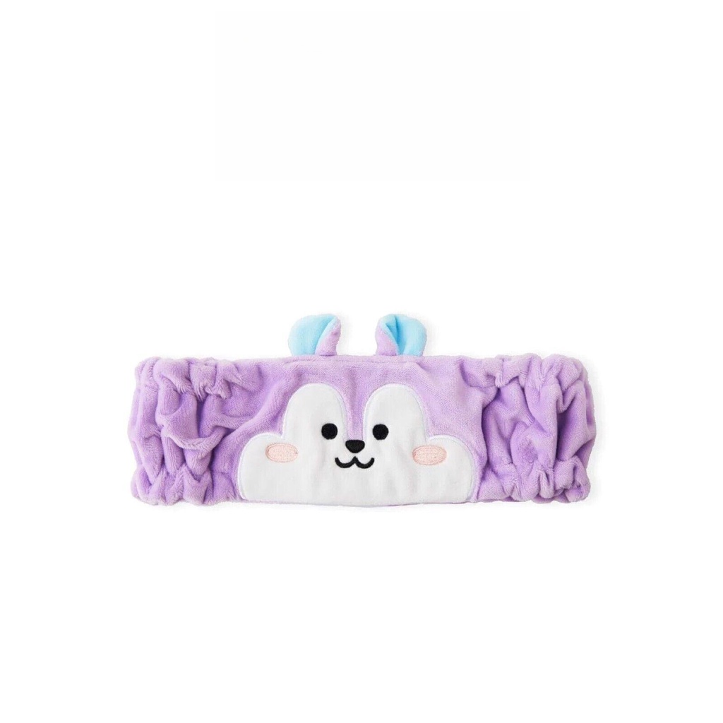 New Kpop Bts Bt21 Inside Mang Plush Doll Facial Headband Slippers Jhope