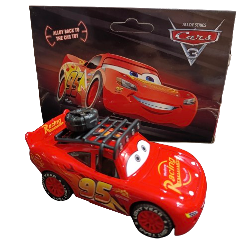 DieCast McQueen Toy Car Model Light Sound Pull Back