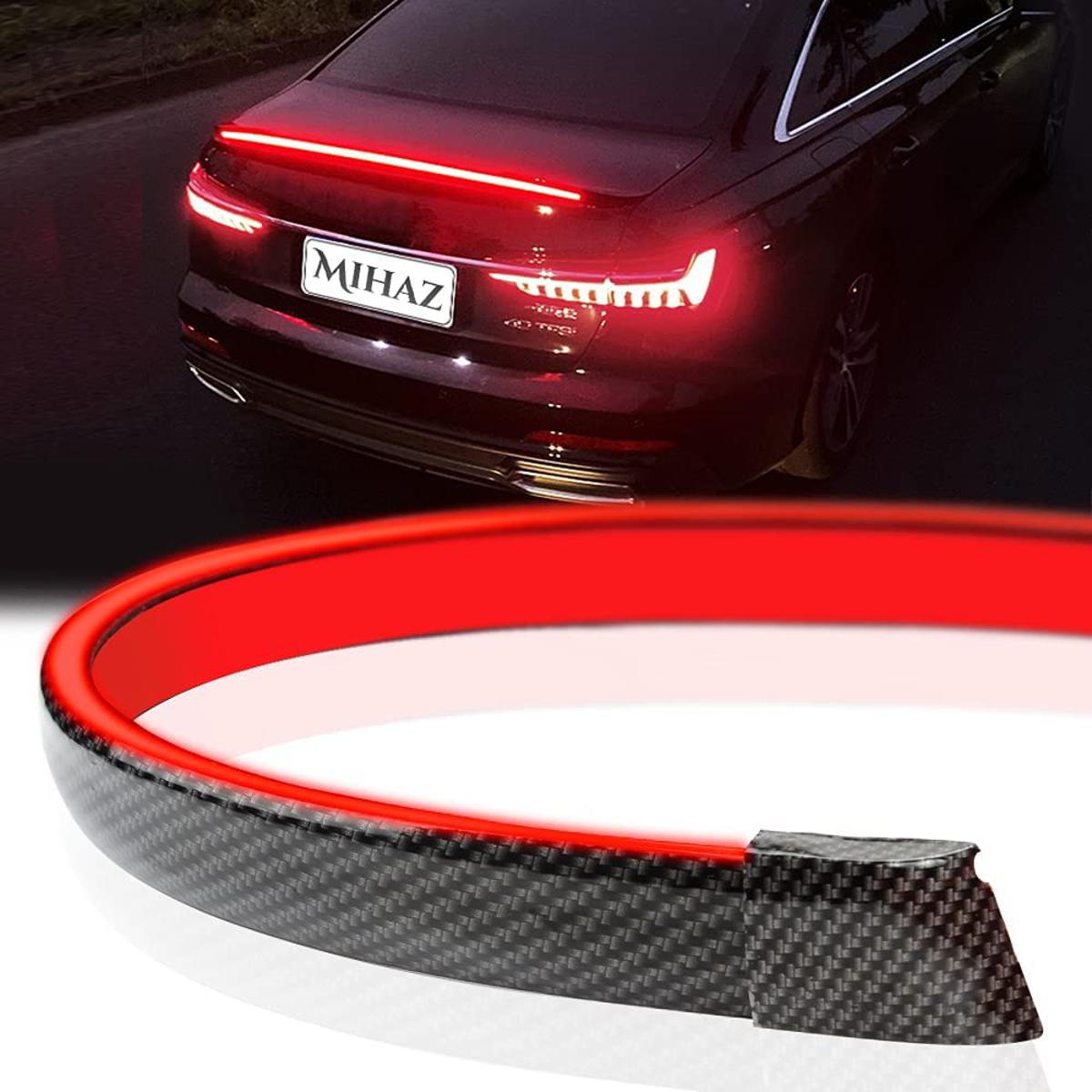 UNIVERSAL REAR CAR SPOILER LED KIT LIGHT TRUNK LIP – FLOW TURN SIGNAL ...