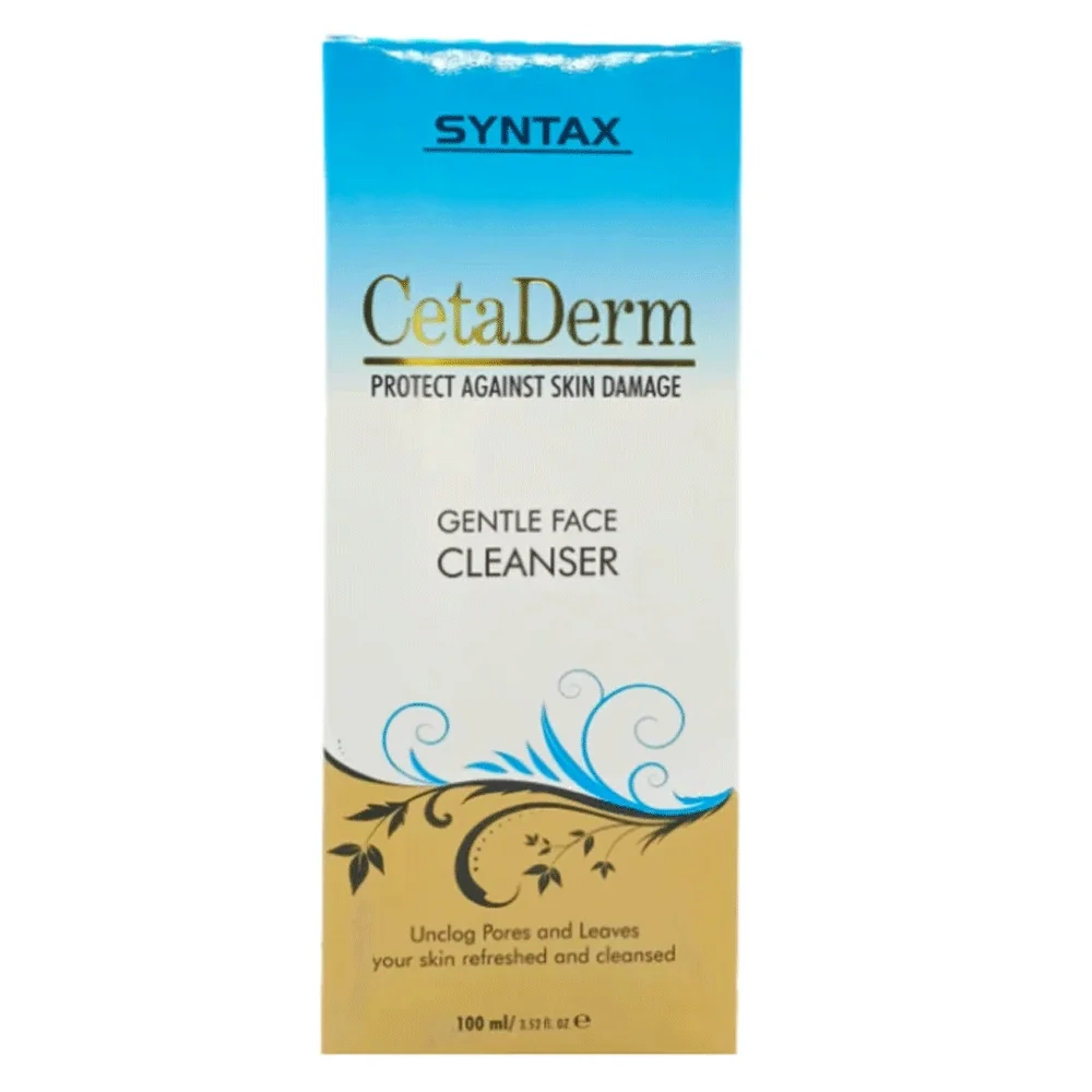Cetaderm Gentle Face Cleanser | Facial Cleansing Care | 100ml