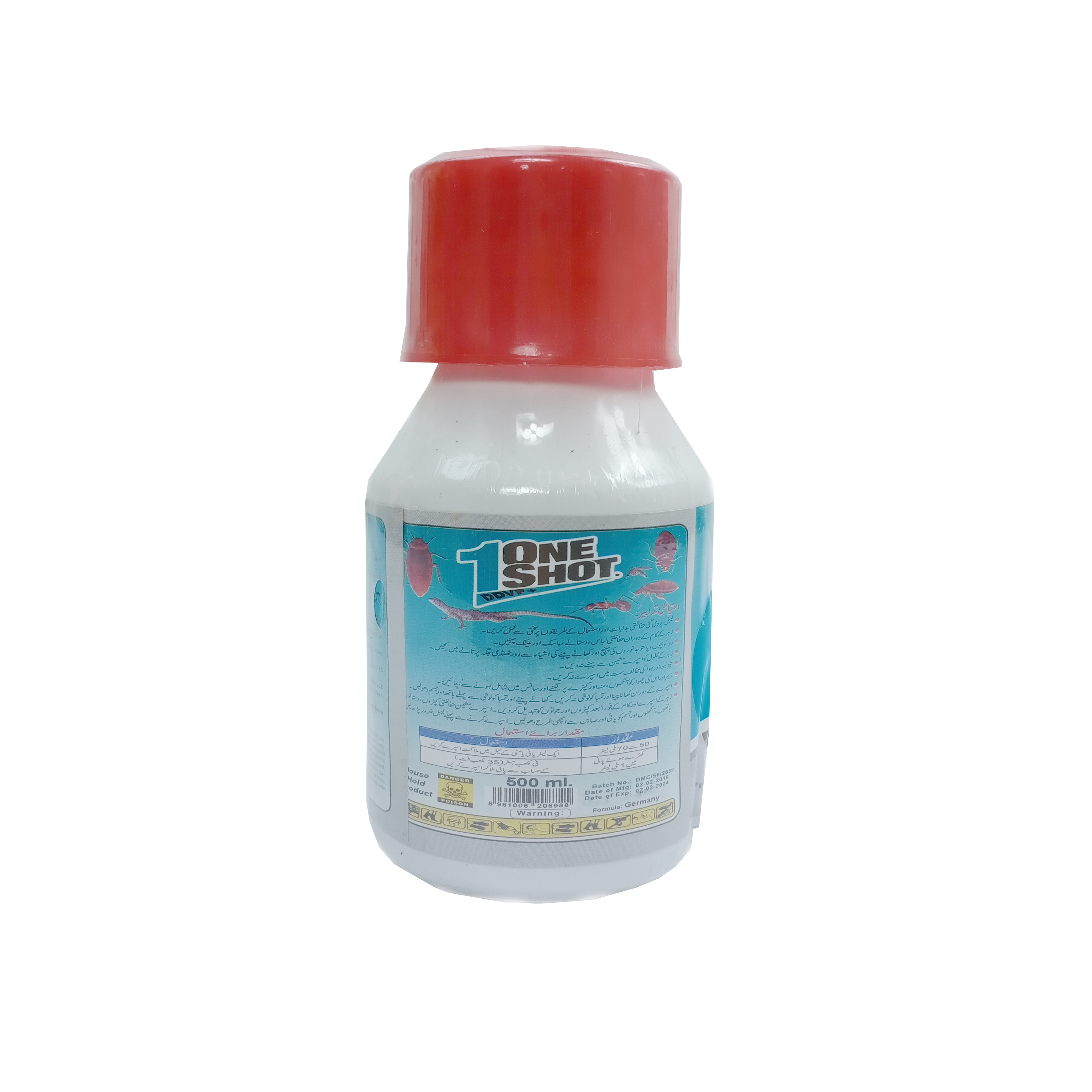 1 Shot Insect One Shot Cockroach Killer - Insect & Flies Killer 250 ML Bottle - DDVP ...